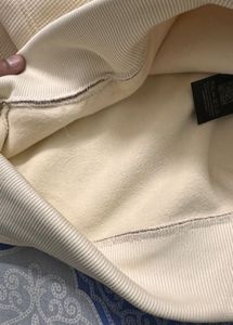 Cream Quarter Zip Sweatshirt