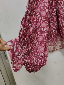 Boho Floral Print shrug top