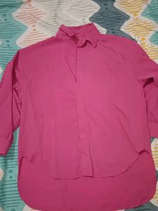 Magenta Long Sleeve Shirt