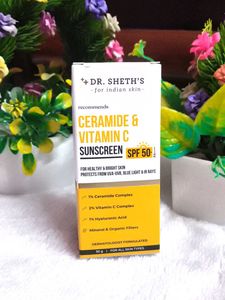 Dr. Sheth's Ceramide & Vitamin C Oil-Free Sunscree