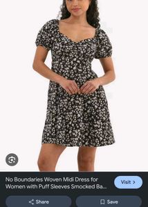 1539. Chic Floral Print Mini Dress
