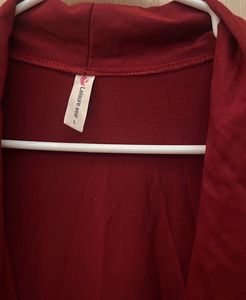 Cozy Burgundy Robe