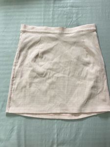 Forever 21 Pink and white skirt