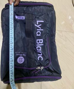 Lyla Blanc Backpack - Black &amp; Purple