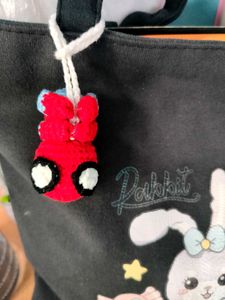 Handmade Crochet Keychain Charm