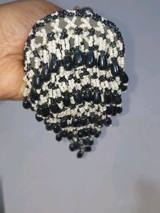 Beaded Bag Charm/Key Chain