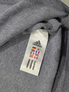 Adidas Men's Grey Polo Shirt