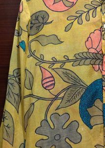 Floral Print Button-Up Shirt.