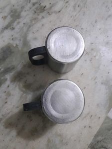 Multiple stainless steel utensils