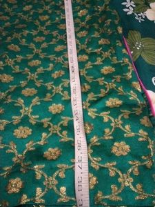 Elegant Green Kurta Set with Gold Print