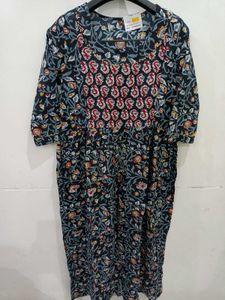 Floral Maternity Maxi Dress