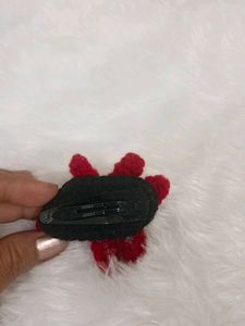Crochet Angry 💢 Hair Clip