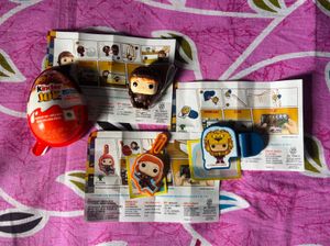 🆘off/4 items harry potter limited ed kinder joy