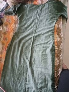 Elegant Striped Kurta with Embellishments
