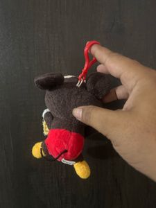 Japan Disney Store Plush Keychain - Sleeping Baby
