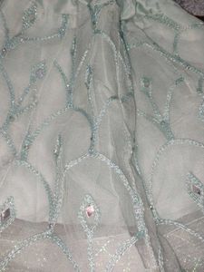 Sparkling Mint Green Lehenga Choli Set
