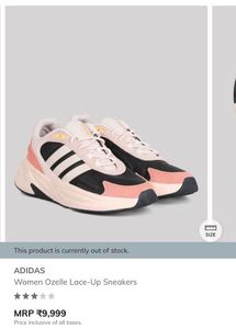 Adidas Women Ozelle Lace-Up Sneakers