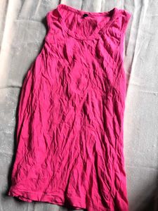 Pink Sleeveless Top