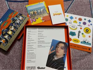 Official BTS Butter Album - Jk photocard.