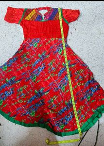 Red Full Long Frok