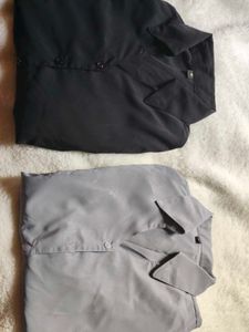 Classic Collared Button-Up Shirts