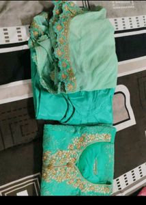 Teal Kurta Set with Dupatta