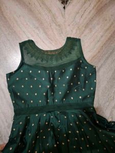 Stunning Green Ethnic Gown