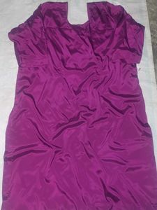 Elegant Embroidered Purple Kurta