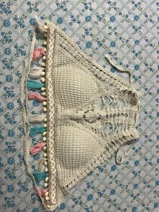 Boho Crochet Bikini Top