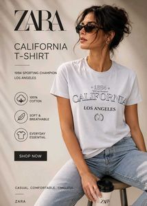 Zara Imported new T-shirt