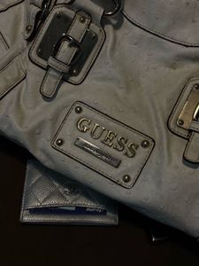 Guess White Satchel Handbag