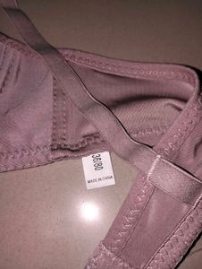 Shimmer Satin Padded Bra