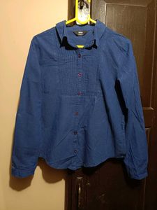 Sale!! Stylish Blue MAX Button-Down Shirt