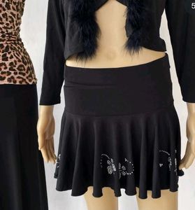 Rhinestone tennis skirt
