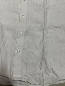 Classic White Men's Shirt