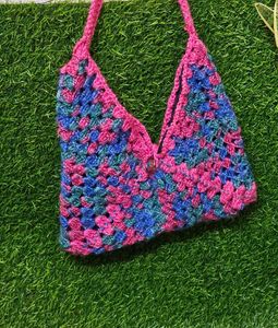 Crocheted Tote Bag
