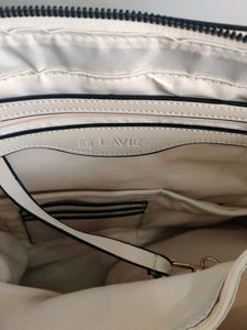 Lavie White Work Tote Bag