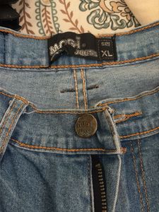 Ripped Denim Shorts