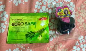 Boro Safe Antiseptic Cream & Mini Rubber Bands Combo