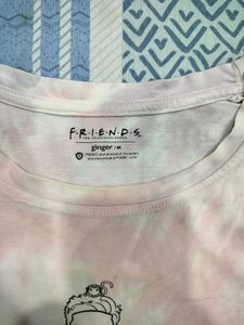 Friends Graphic Tie-Dye T-Shirt