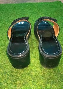 Stylish Black Block Heels