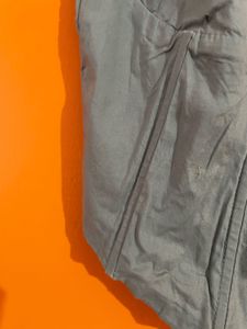 Light Blue Corset Top with Zipper