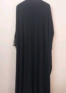 Elegant Black Sequined Abaya