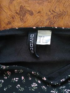 floral short skirt by H&amp;M