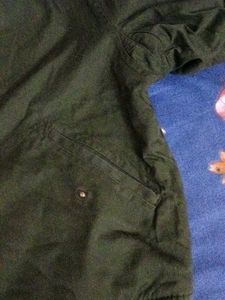 Men's reversible Green Bomber Jacket