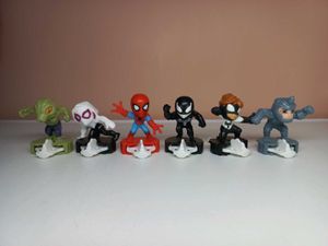 Spiderman Action Figures Kinder Joy Toy