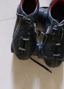 Black Leather Roller Skates For Men &amp; Women