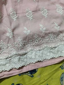 schifli Pink Kurta Set
