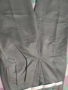 Gray Cropped Trousers