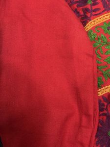 Embroidered woollen suit